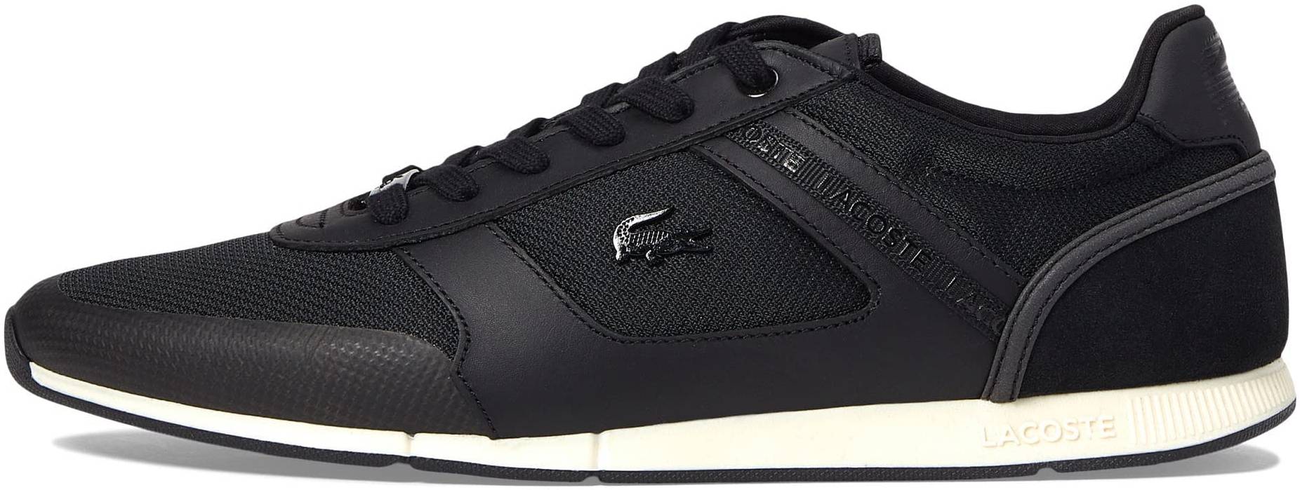 Lacoste Game Advance Trainers in Black for Men