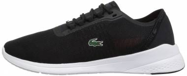 lacoste mens grey trainers