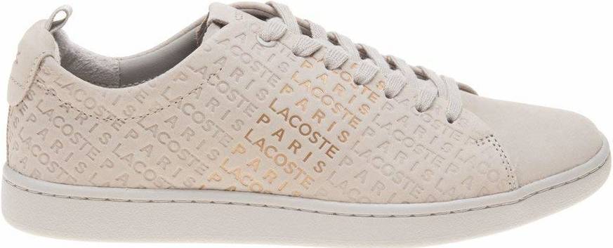 Lacoste Womens Girls Carnaby Evo Leather Trainers Various Sizes 