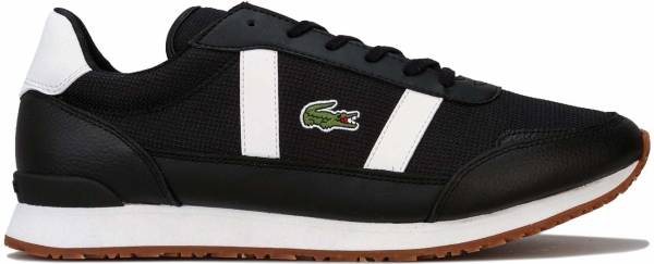 lacoste black and white