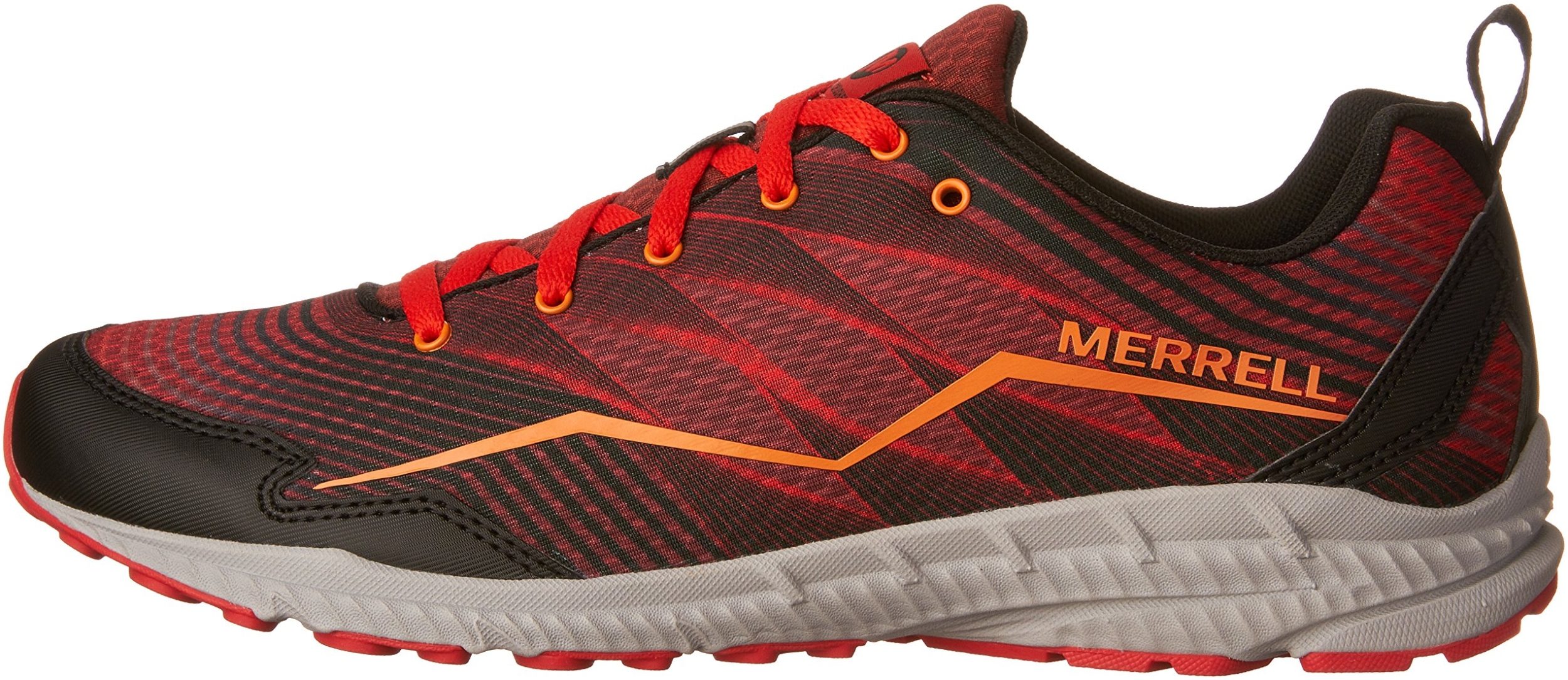 red merrell shoes