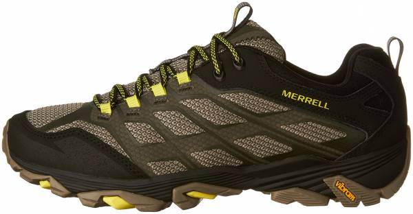 merrell men's moab fst gtx low rise hiking boots