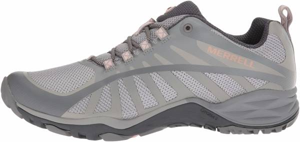 Merrell Femme Sirène Edge Q2 Mid Waterproof Walking Bottes Gris Sports Outdoors