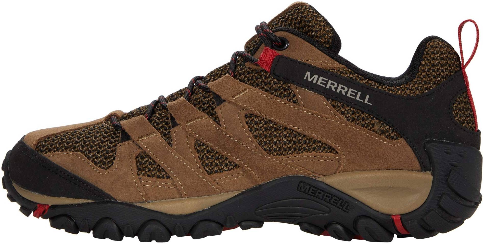 Merrell Alverstone GTX Gore-Tex Brown Orange Men Outdoors Hiking Trail J035663 