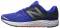 mens new balance 574 blackwhite blackwhite - Blue (MVNGOBY)