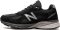 New Balance 990 v4 - Black/silver (U990BL4)