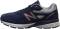 Ténis New Balance 500 Varsity azul marinho vermelho cinzento - Blue/Red (M990BR4)