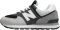 New Balance 574 - Black/Dark Grey/Light Grey/White (ML574D2B)