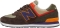 V-12 logo low-top sneakers - Brown/Beige/Purple (U574PG2)