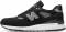 new balance 878 whiteblacknavy marathon running shoessneakers - Black (M998DPH)