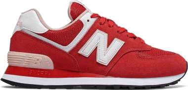 New Balance 574 Lux - Red