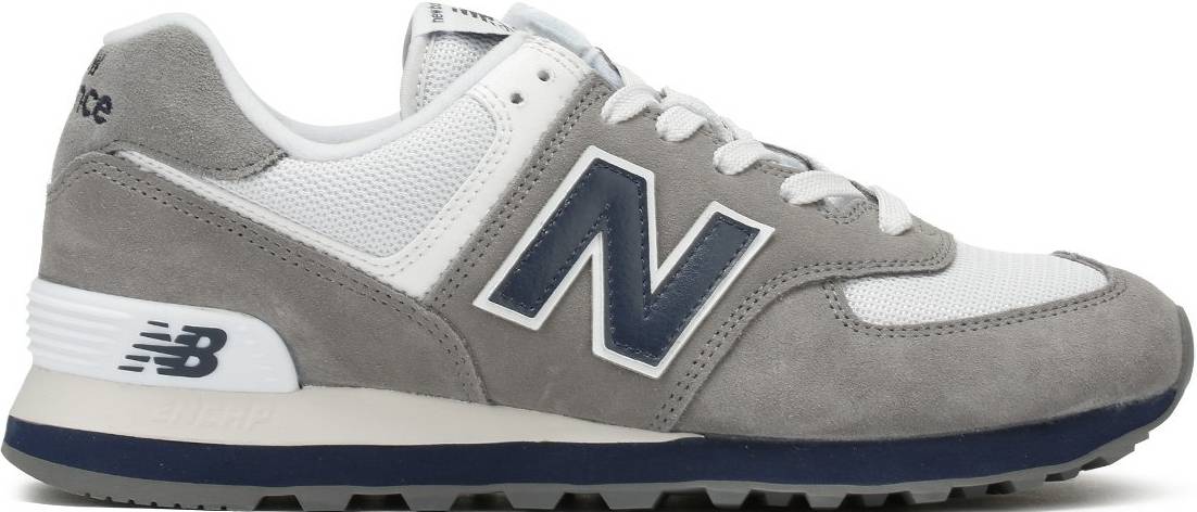 new balance 574 blue and white