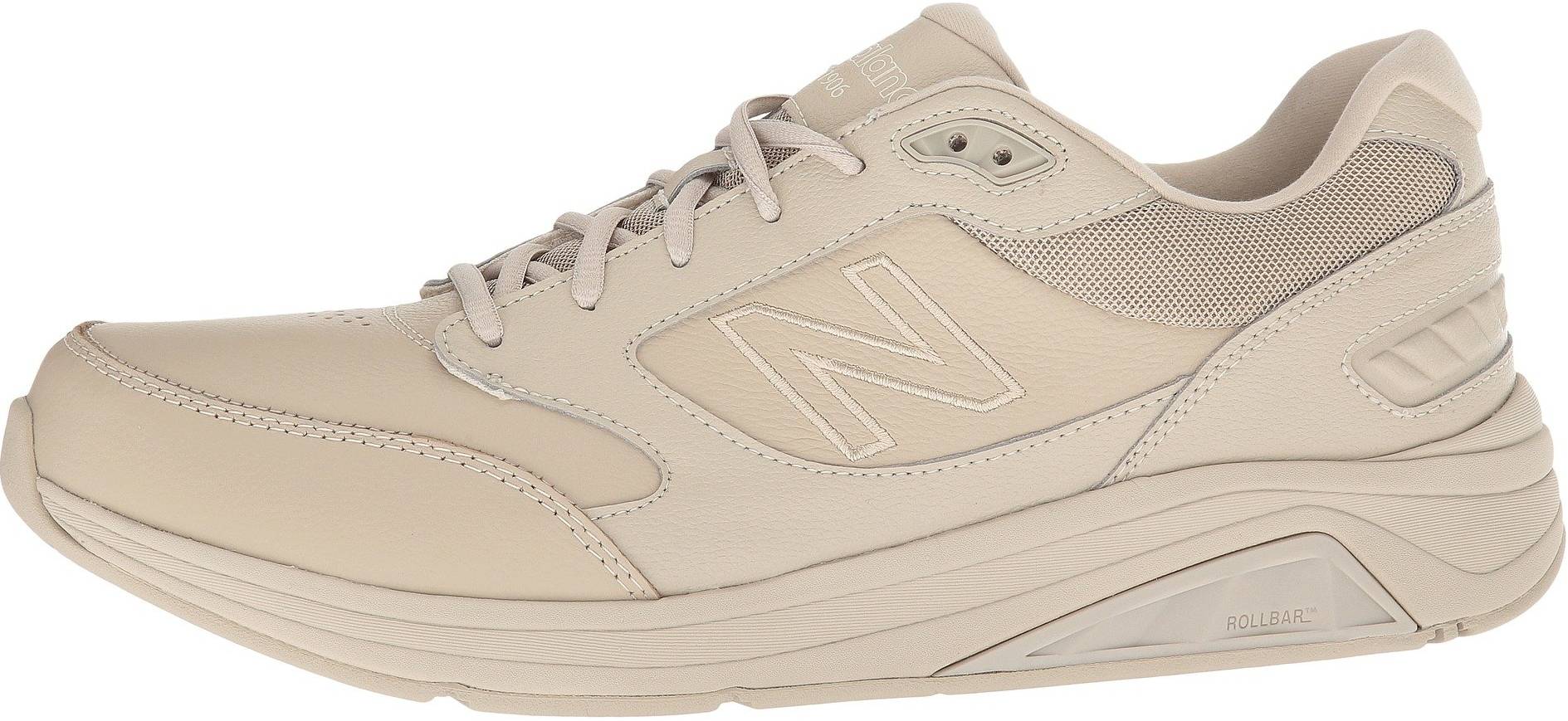 new balance men's walking shoes white