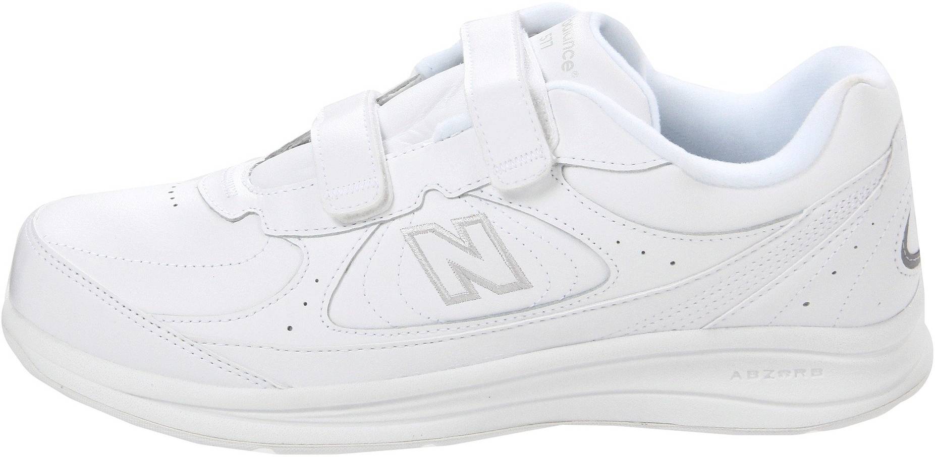 mens new balance walking shoes with velcro straps