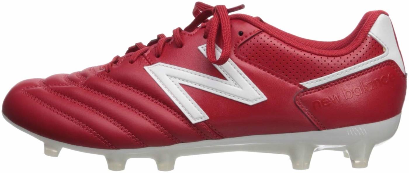 new balance soccer cleats mens red