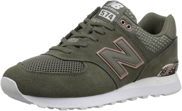 new balance 574 grey and green