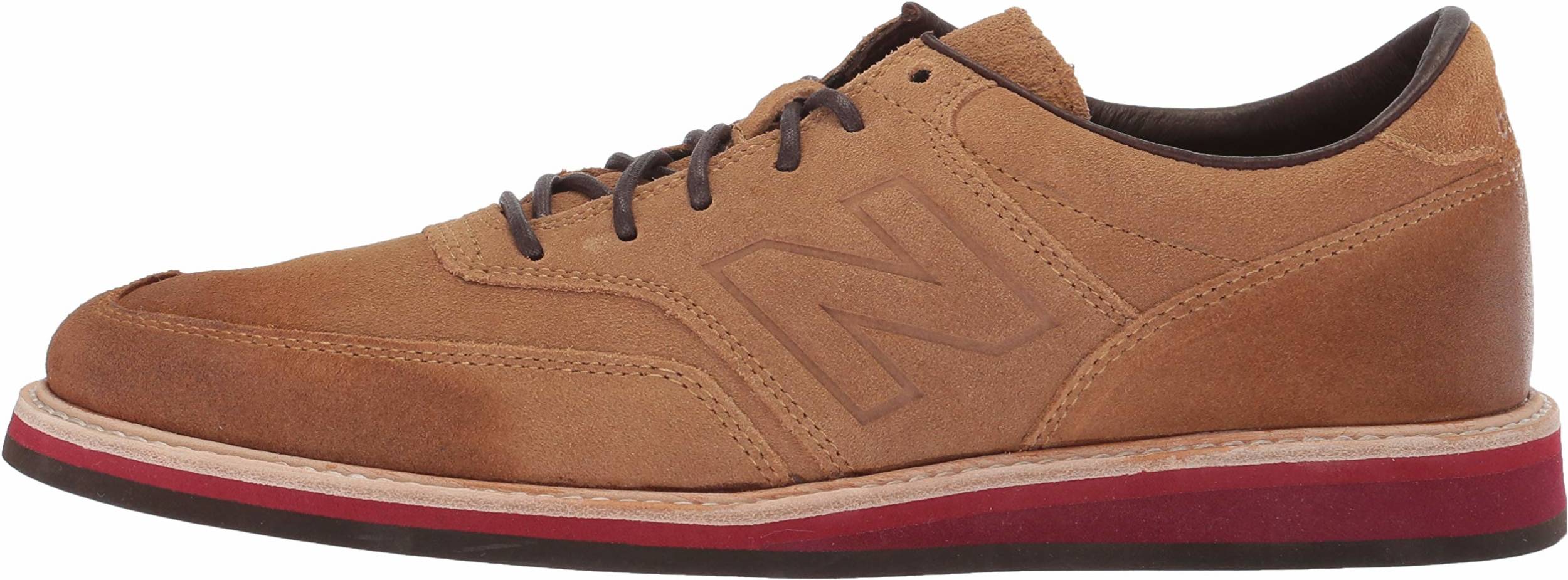 new balance leather mens shoes