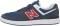 New Balance All Coasts 574 - Navy/Red (M574ANR)