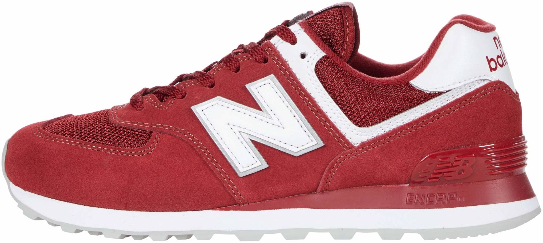 red new balance women's sneakers