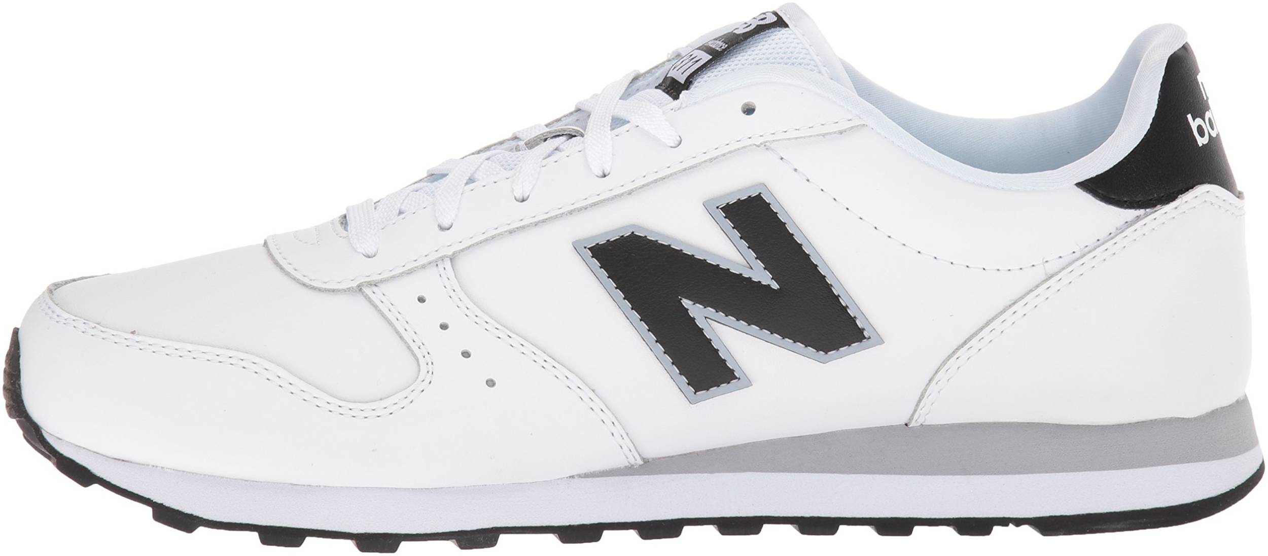 black and white new balance sneakers