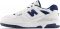 New Balance 550 - White/NB Navy/Quarry Blue (550NQB)