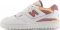 New Balance 550 - White/Rosewood/Hazy Peach (BBW550EA)