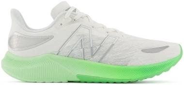 New Balance FuelCell Propel v3 - White/Vibrant Spring/Vibrant Spring Glo (MFCPRCW3)