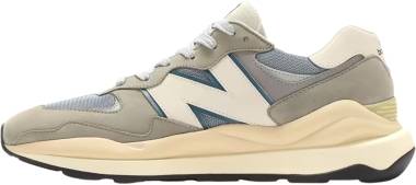 Clear Sole GRAYWHITEGREEN Chunky Sneakers Shoes 541624W2GT19042 - Vetiver/Mallard Blue (M5740LLG)
