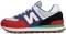 New Balance 574 Rugged - Red/Blue/Green (ML574DRY)