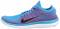 Nike Free Flyknit 4.0 - Blau Blue Lagoon Bright Crimson Game Royal White (631053403) Nike Free Flyknit 4.0 - Blau Blue Lagoon Bright Crimson Game Royal White (631053403)