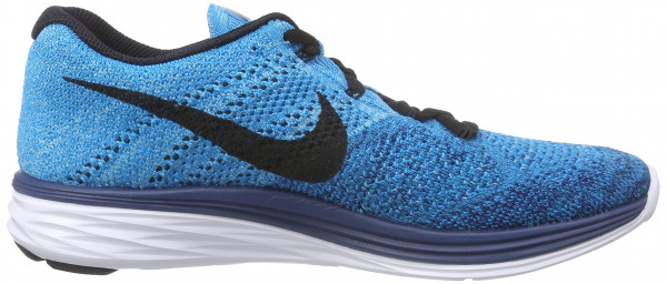 nike flyknit lunar 3 blue