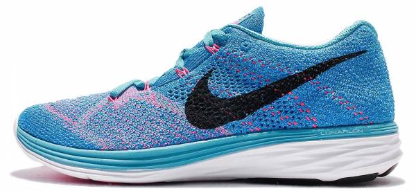 nike flyknit lunar 3 blue