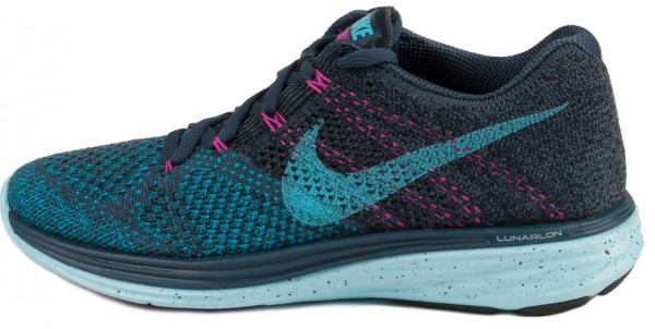nike flyknit lunar 3 blue