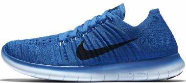 Nike Free RN Flyknit - Blue (831070400)