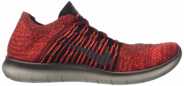 nike free rn flyknit 2017 red