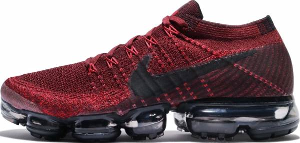 nike vapormax mens red and black