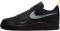 Nike Air Force 1 Low - Black/Silver/Yellow (DO6709001)