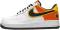 Nike Offcourt Erkek Terliği - White/Black/Orange Flash/Amarillo (CU8070100)