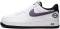Nike Offcourt Erkek Terliği - White/canyon purple-black-whit (DH7440100)
