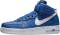 Nike Air Force 1 07 Mid LV8 - Blue Jay/Yellow Ocher/White (DR9513400)