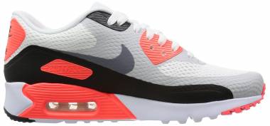 Nike Air Max 90 Ultra Essential - White/Cool Grey/Infrared (819474106)