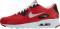 Nike Air Max 90 Ultra Essential - Action Red/Pure Platinum-Gym Red-Black (819474600)
