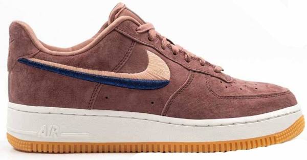 nike air force 1 mauve gum sole
