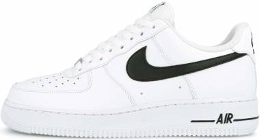 nike shoes white with black tick