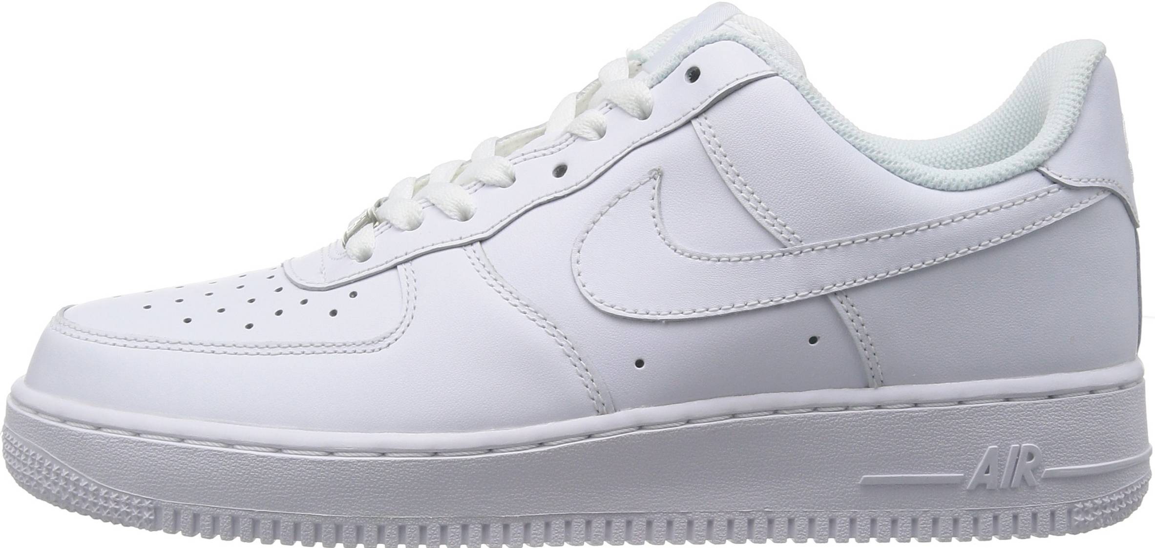 white nike sneakers air force