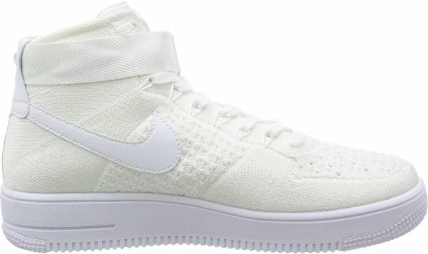 Nike Air Force 1 Ultra Flyknit Mid - White/White (817420102)