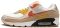 Nike Air Max 90 - 100summit white/sesame/lemon wash/safety orange (FB4315100)