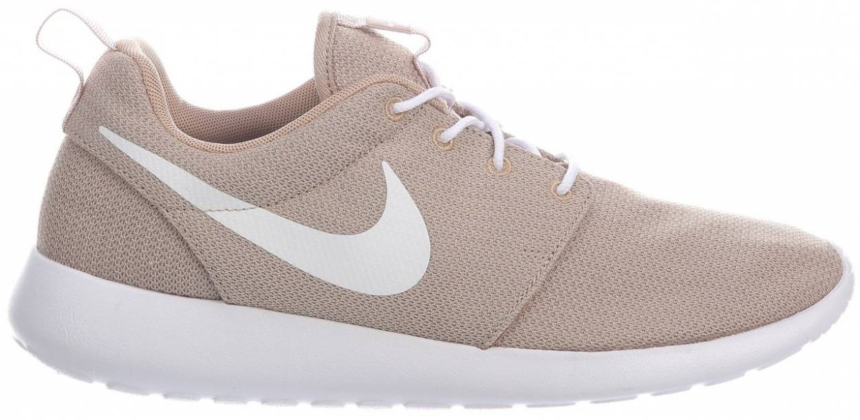 beige nike shoes