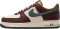 Nike Air Force 1 07 LV8 - Coconut Milk/Dark Team Red/Bronzine/Vintage Green (HQ3612113)