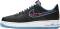 nike mens air force 1 low 07 lv8 dd9183 001 miami nights size 8 black teal hot pink 1b43 60